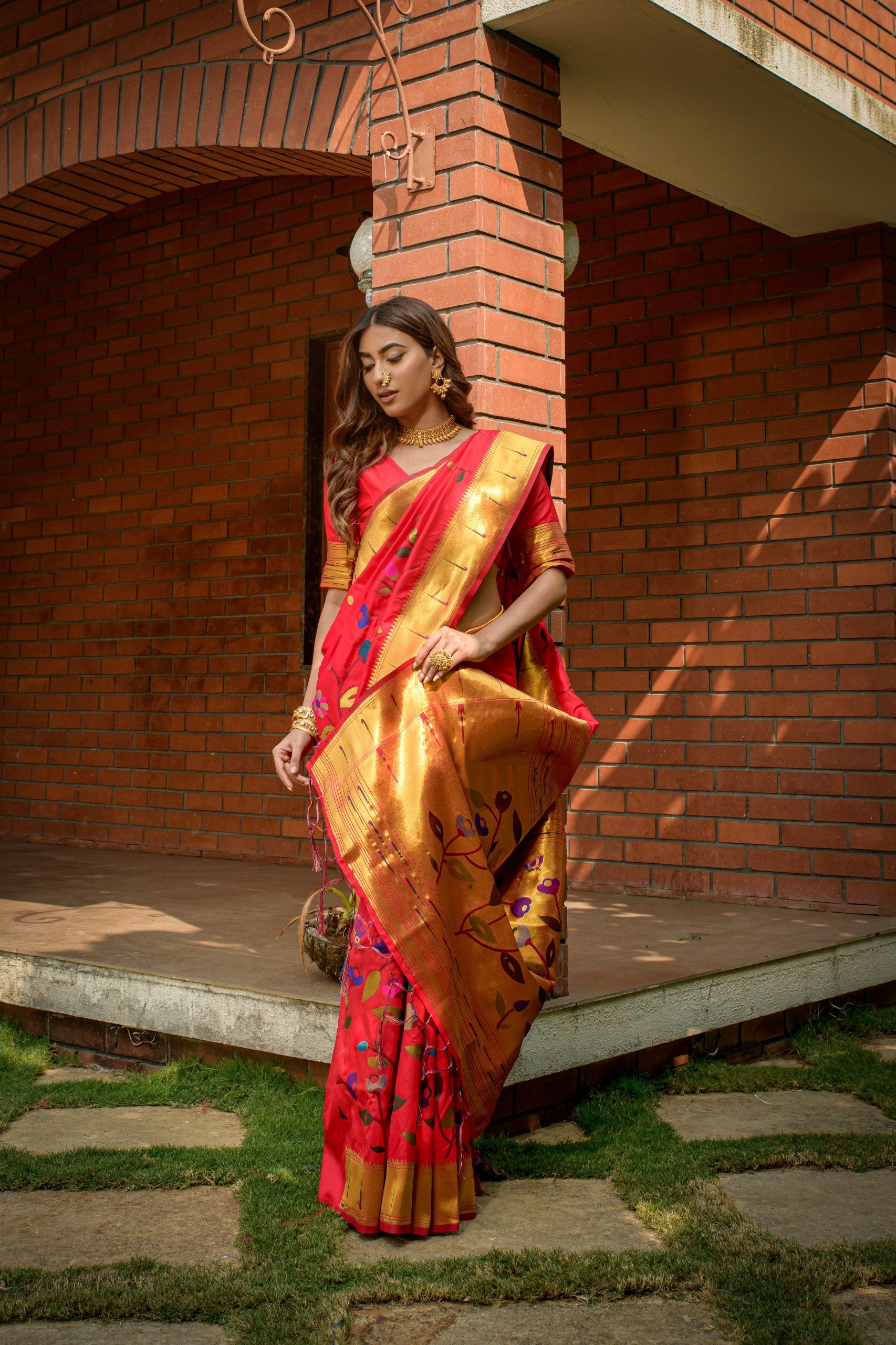 *Butterfly paithani ❤️ Paithani Pure silk handloom saree with Pure Jari 🔥