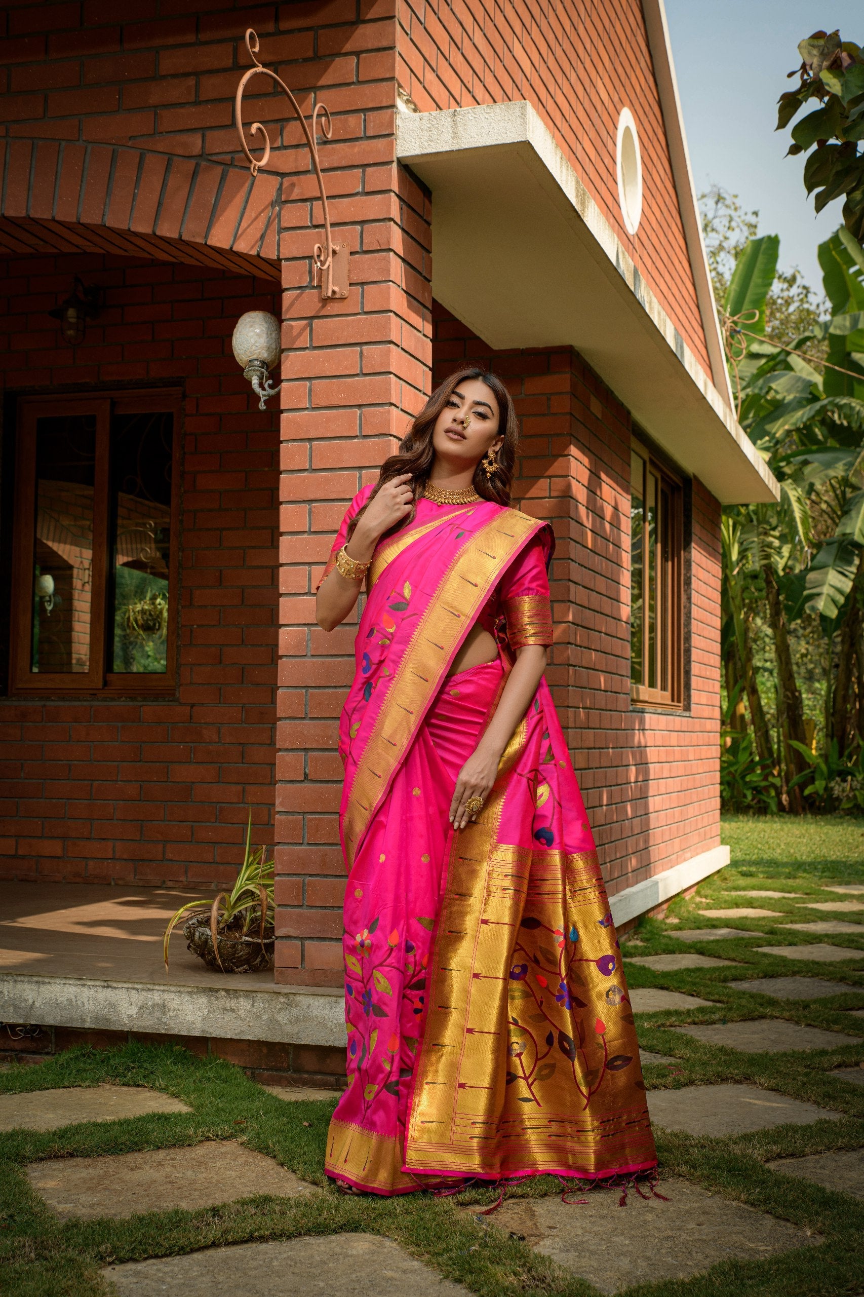 *Butterfly paithani ❤️ Paithani Pure silk handloom saree with Pure Jari 🔥