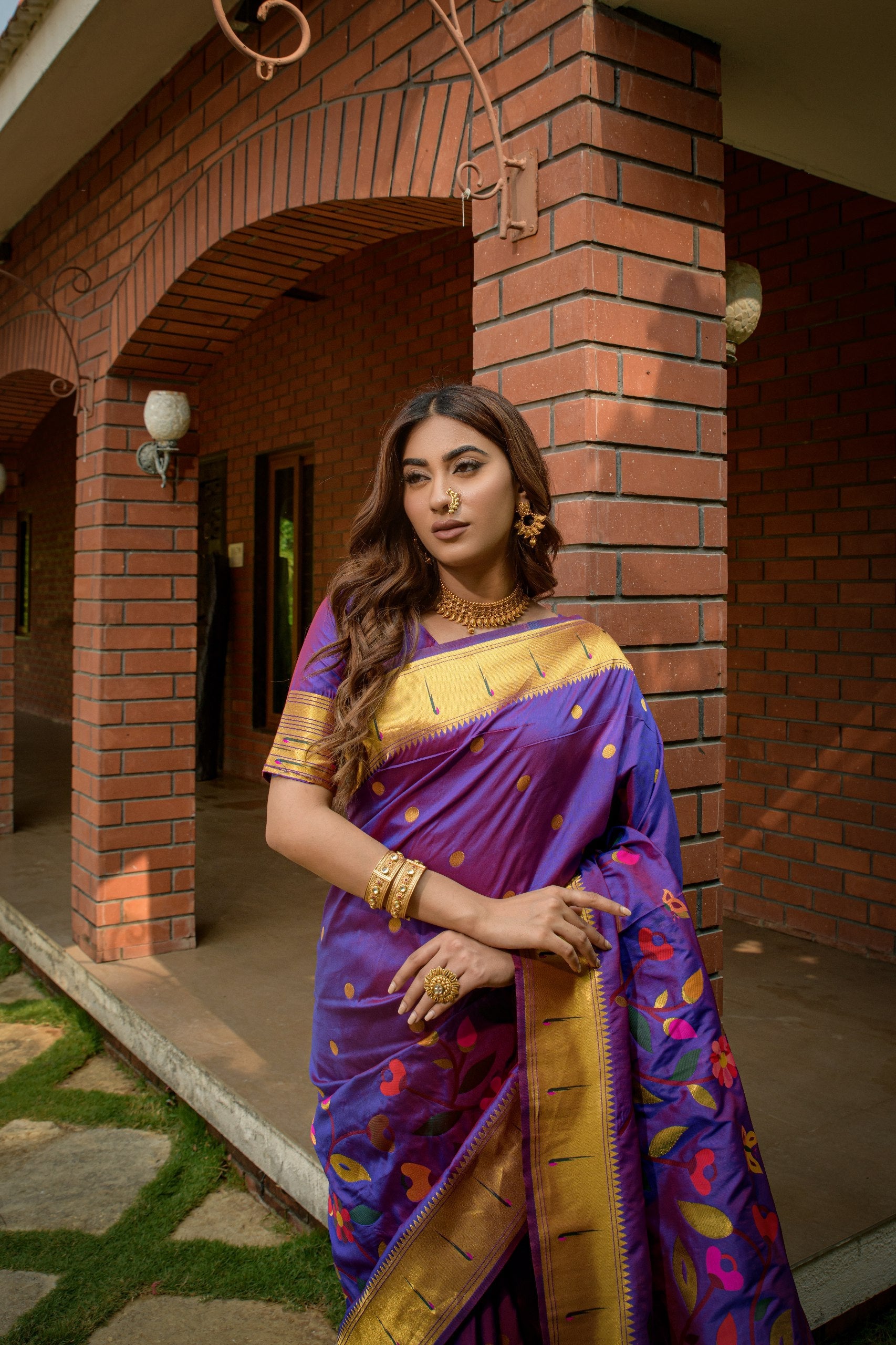 *Butterfly paithani ❤️ Paithani Pure silk handloom saree with Pure Jari 🔥