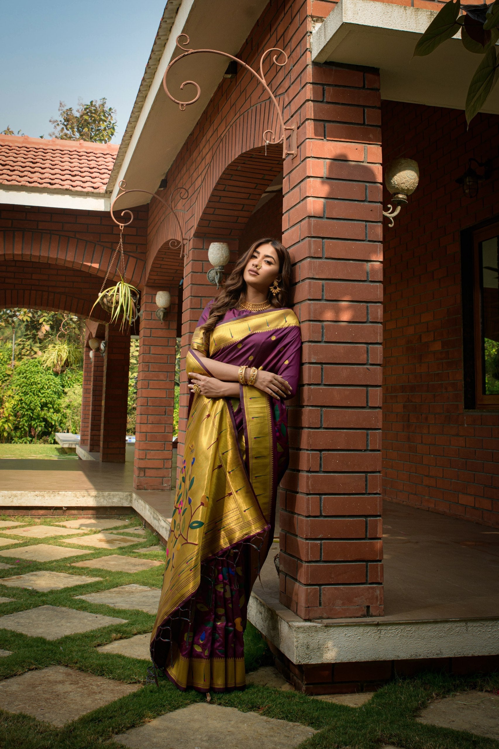 *Butterfly paithani ❤️ Paithani Pure silk handloom saree with Pure Jari 🔥