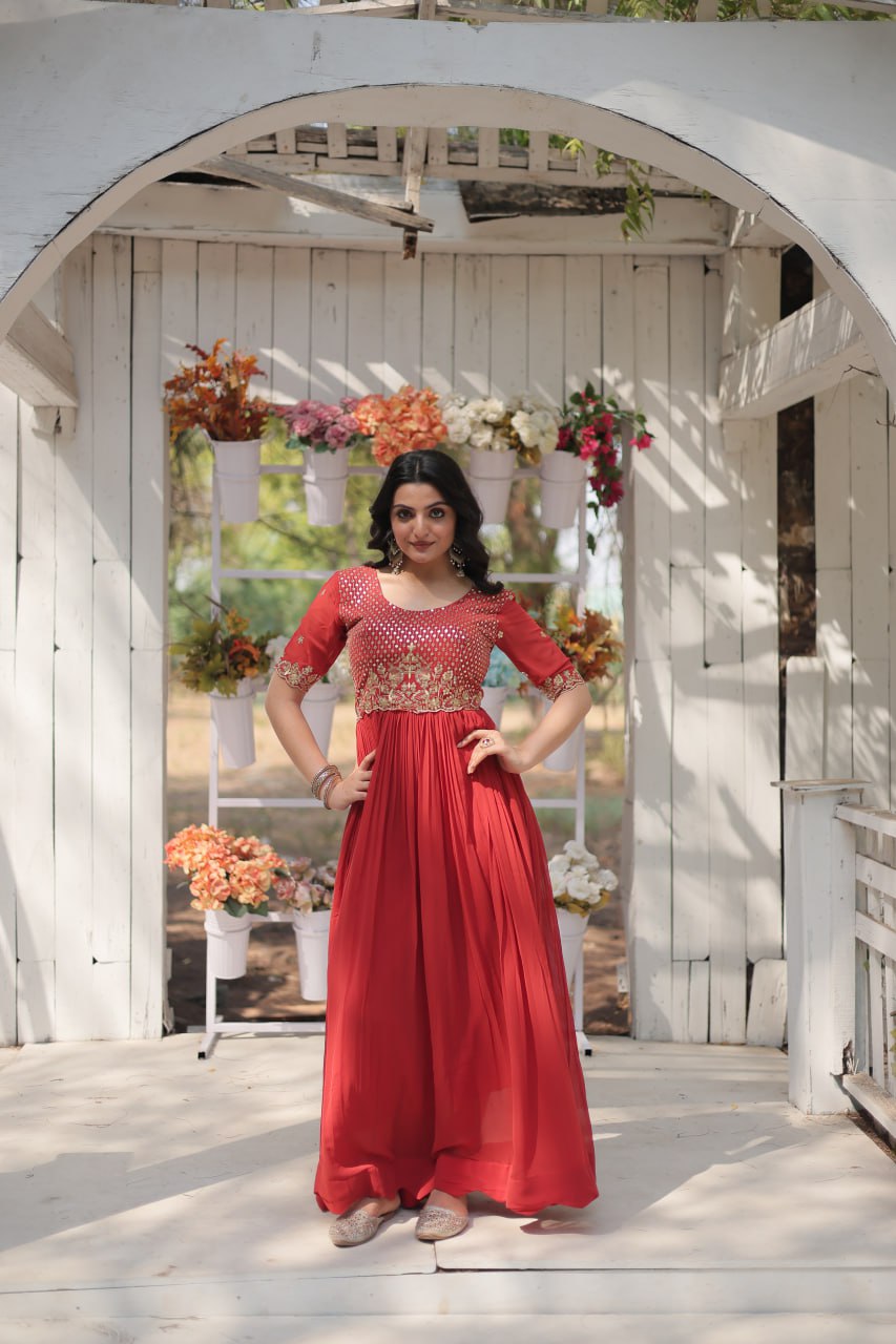 PREMIUM DESIGNER READYMADE GOWN KA-1108