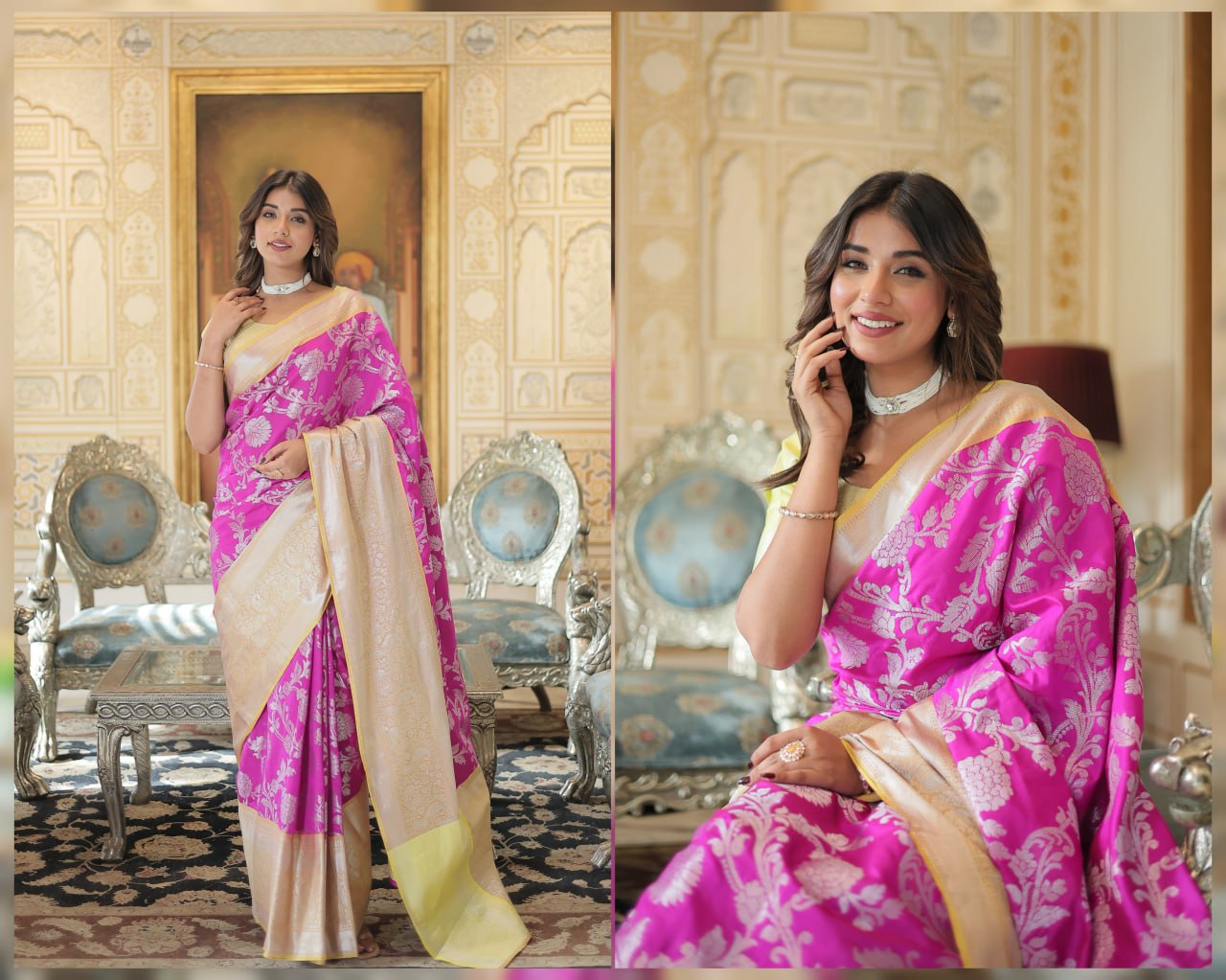 SHANAYA'S PREMIUM DESIGNER SAREE KA-3007